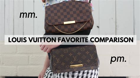 louis vuitton favourite mm vs pm|lv odeon pm vs mm.